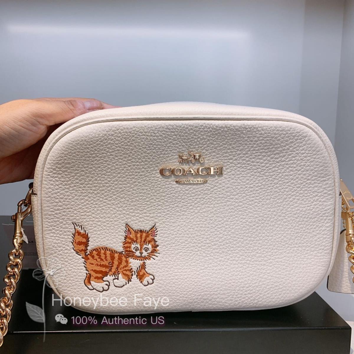 Coach Jamie Camera Bag With Dancing Kitten 