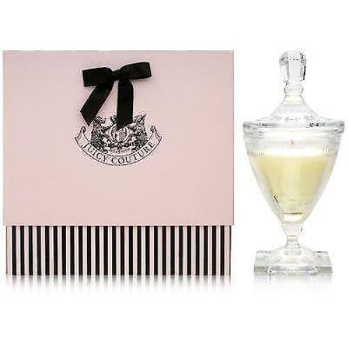 Juicy Couture For Women 11.oz Scented Candle in Crystal Goblet