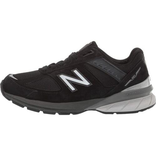 Balance Running Shoes Black/gray W990BK5 Lace Up Ortholite Usa Women 8