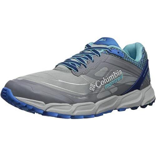 Columbia Women Caldorado Iii Trail Running Shoe 10 Earl Grey/coastal Blue BL4633