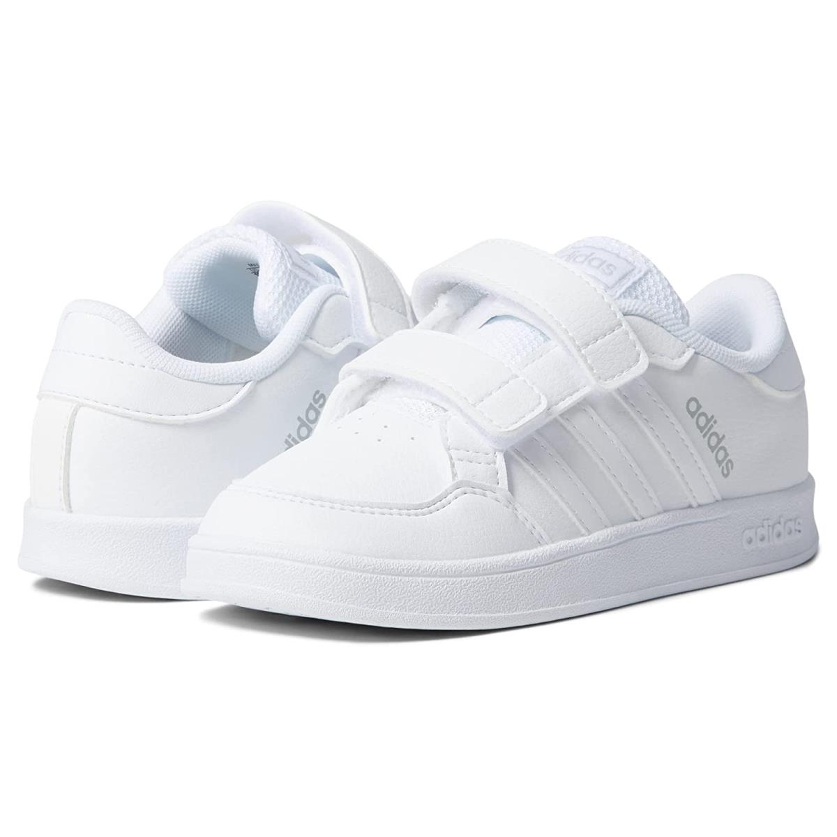 Children Unisex Shoes Adidas Kids Breaknet Infant/toddler White/White/White