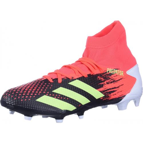 Adidas Predator 20.3 Firm Ground Soccer Shoe Mens Black/Signal Green/Pop
