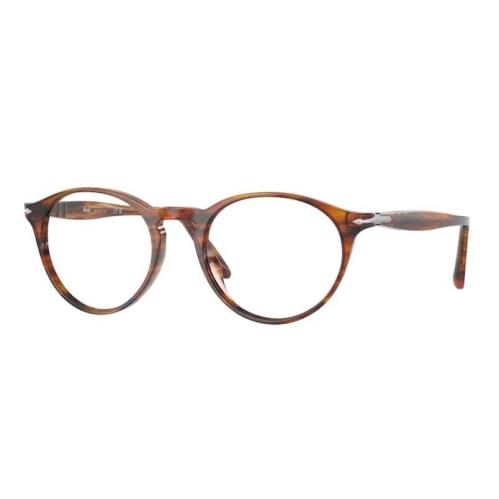 Persol 0PO3092V 9066 Striped Brown Men`s Eyeglasses