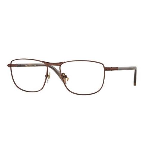 Persol PO1001V 1124 Shiny Brown Transparent 55 mm Unisex Eyeglasses