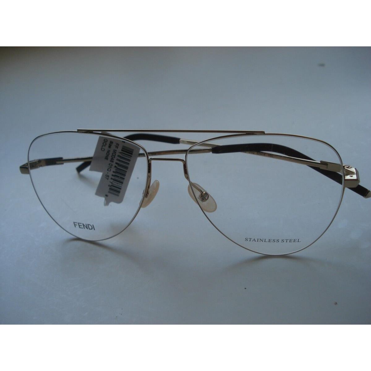 Fendi eyeglasses  - Brown and gold Frame 0