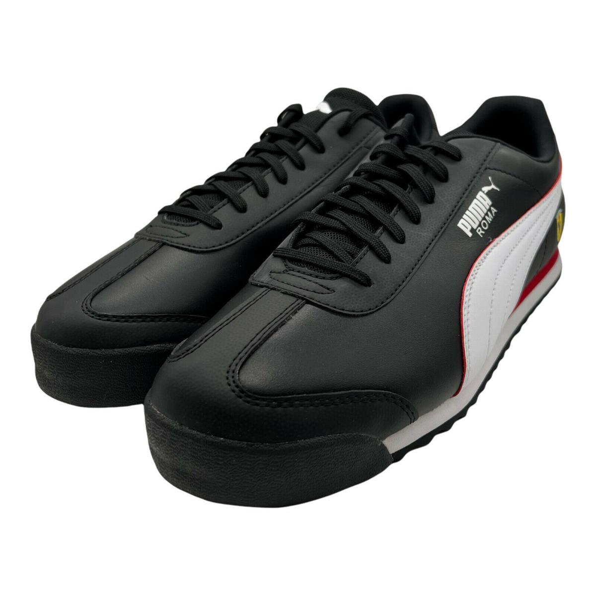 Puma Mens Black 306083-10 SF Roma Ferrari Low Top Athletic Sneaker Shoes Size 11