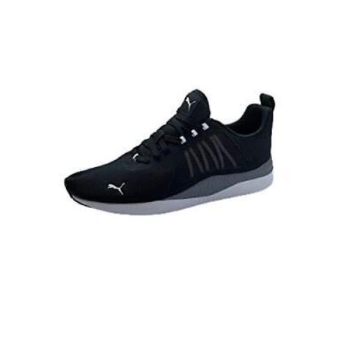 Puma Mens Pacer Net Cage Trainers Sneakers Running Shoes Black 10 Medium D