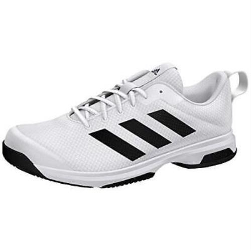 Adidas Mens Game Spec Fitness Athletic Tennis Shoes White 8 Medium D
