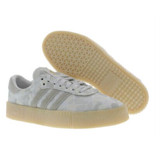 Adidas Originals Sambarose Womens Shoes Size 6 Color: White/beige