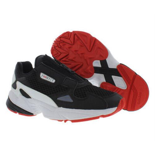 Adidas Falcon Zip Womens Shoes Size 8 Color: Black/white/red