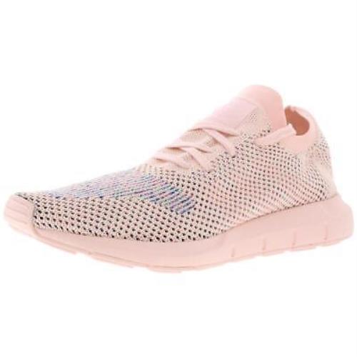 Adidas Originals Womens Swift Run Pink Athletic Shoes 9.5 Medium B M 7674