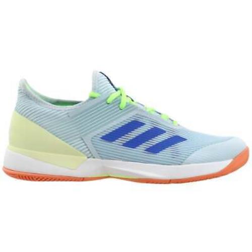 Adidas EF2462 Adizero Ubersonic 3 Womens Tennis Sneakers Shoes Casual - Blue