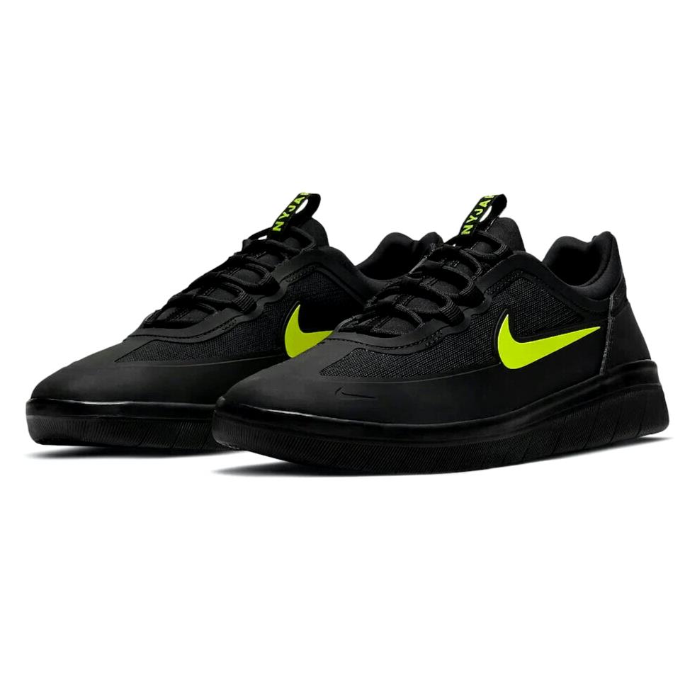 Nike SB Nyjah Free 2 Mens Size 5.5 Sneaker Shoes BV2078 005 Black Multicol