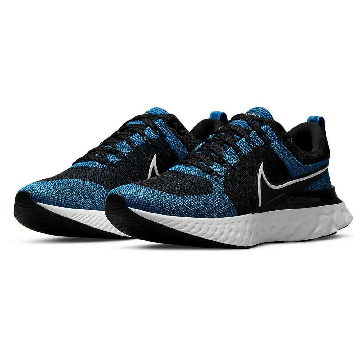 Nike React Infinity Run FK 2 Mens Size 6.5 Shoes CT2357 400 Blue Black
