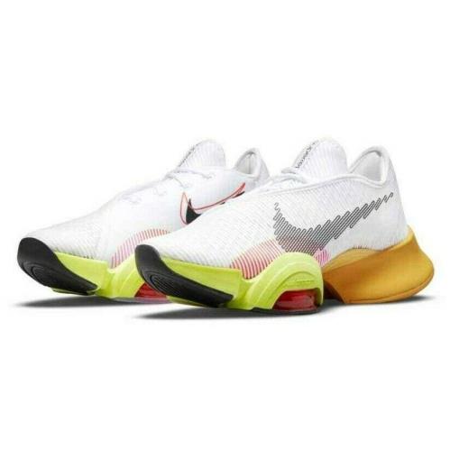 Nike Air Zoom Superrep 2 X Womens Size 6 Sneaker Shoes DH7916 121 White Volt