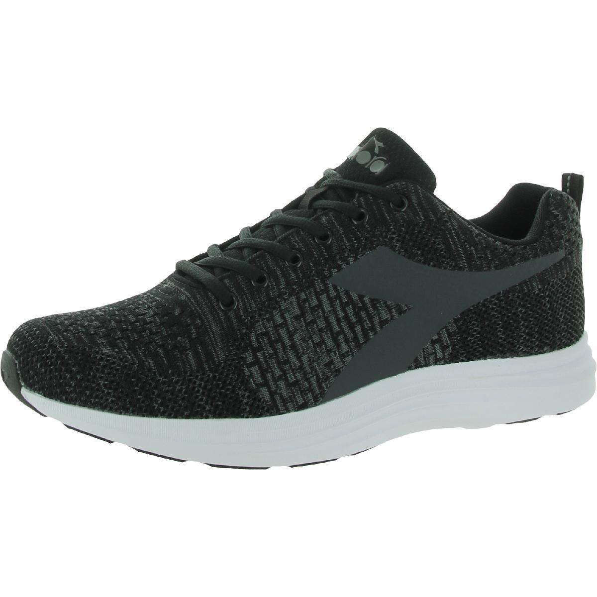 Diadora Mens Dinamica Fitness Workout Trainers Running Shoes Sneakers Bhfo 4341 Black/Steel Grey