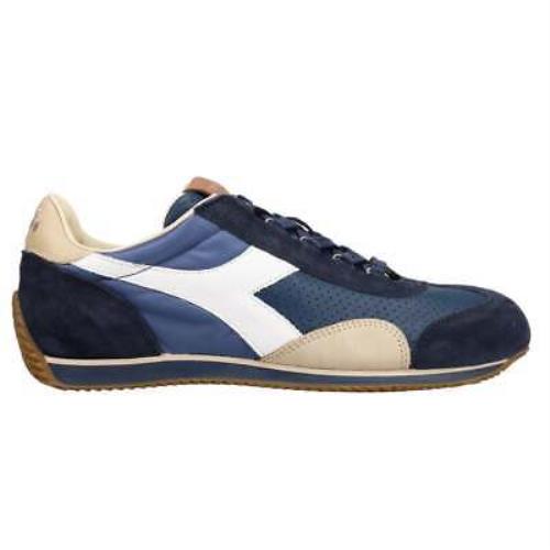 Diadora 176046-60033 Equipe Italia Lace Up Mens Sneakers Shoes Casual - Blue
