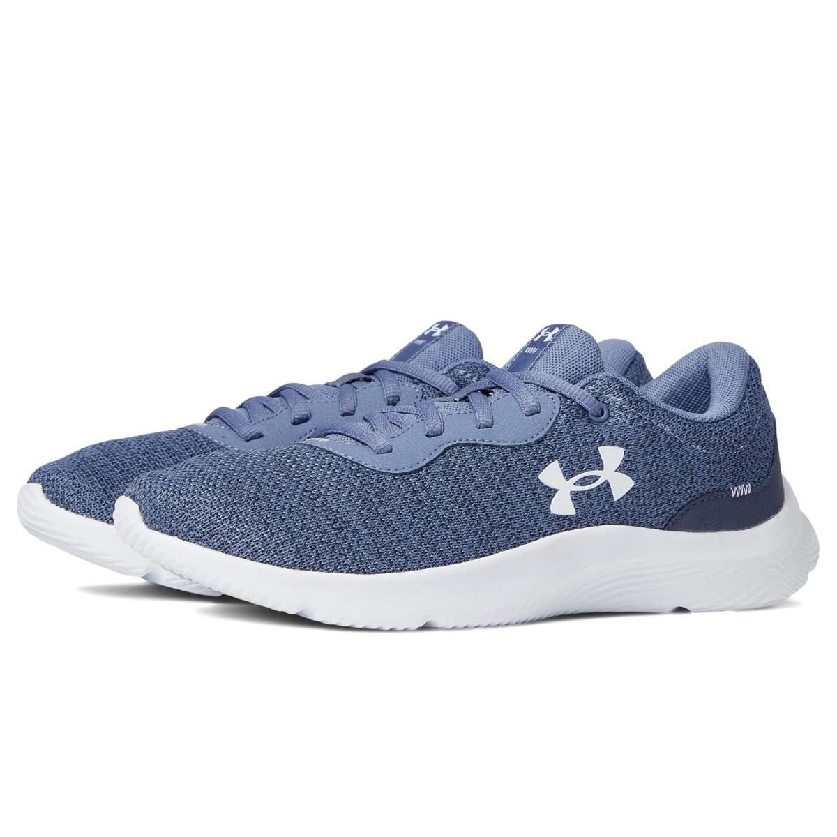 Woman`s Sneakers Athletic Shoes Under Armour Mojo 2 Aurora Purple/Tempered Steel/White