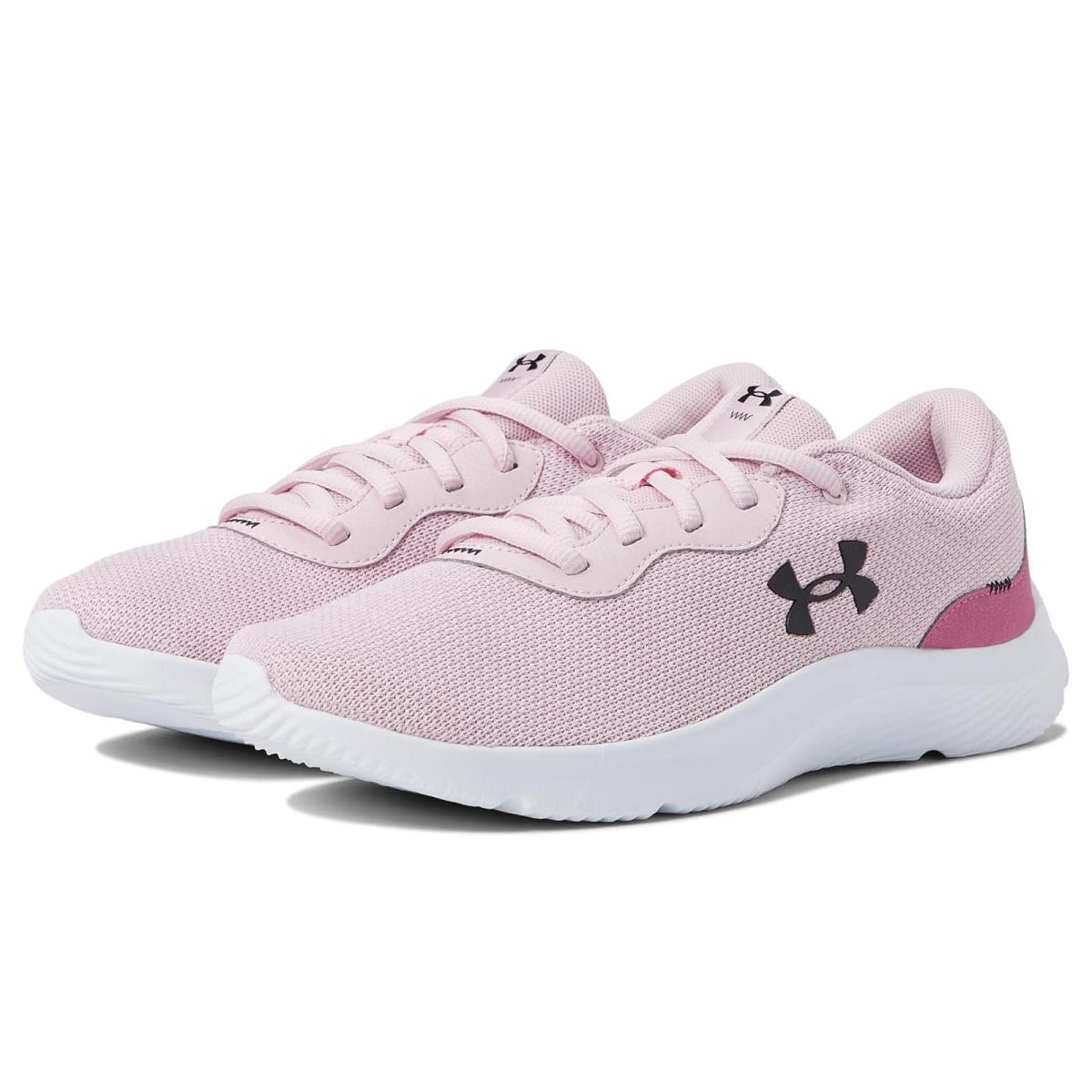 Woman`s Sneakers Athletic Shoes Under Armour Mojo 2 Prime Pink/White/Black