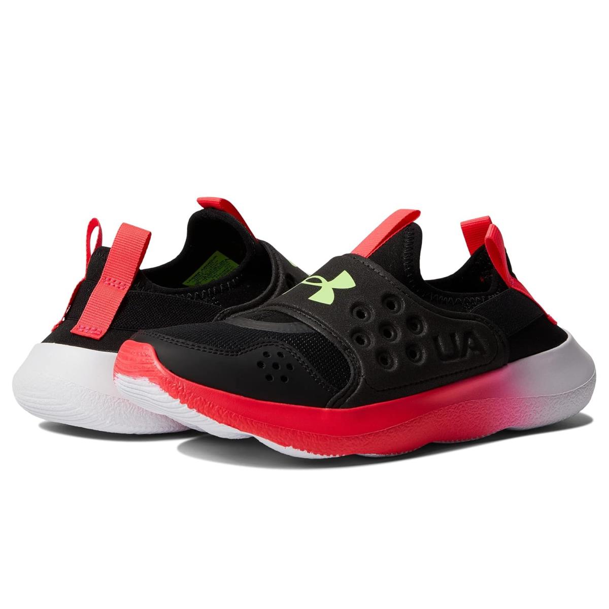 Girl`s Sneakers Athletic Shoes Under Armour Kids Runplay Fade Big Kid