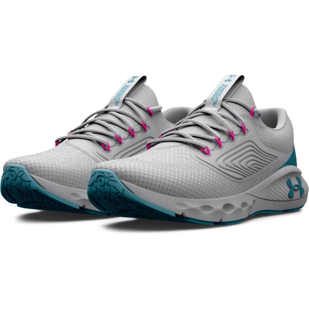 Under Armour 3024884 Womens Training UA Charged Vantage 2 Running Athletic Shoes Halo Gray