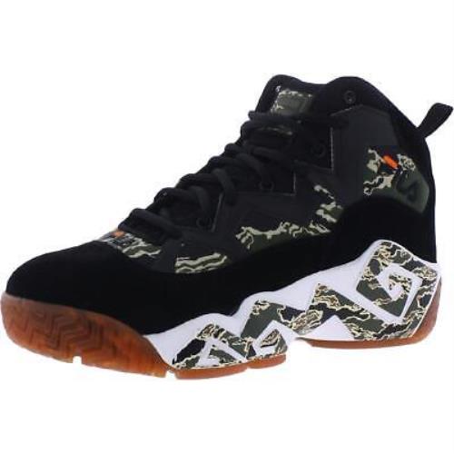 Fila Mens MB Leather Hightop Camo Basketball Shoes Sneakers Bhfo 0125