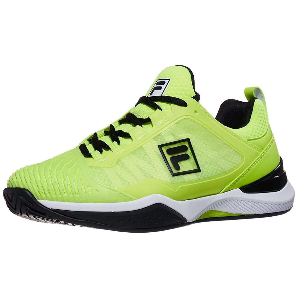 Man`s Sneakers Athletic Shoes Fila Speedserve Energized Safety Yellow/Black/White