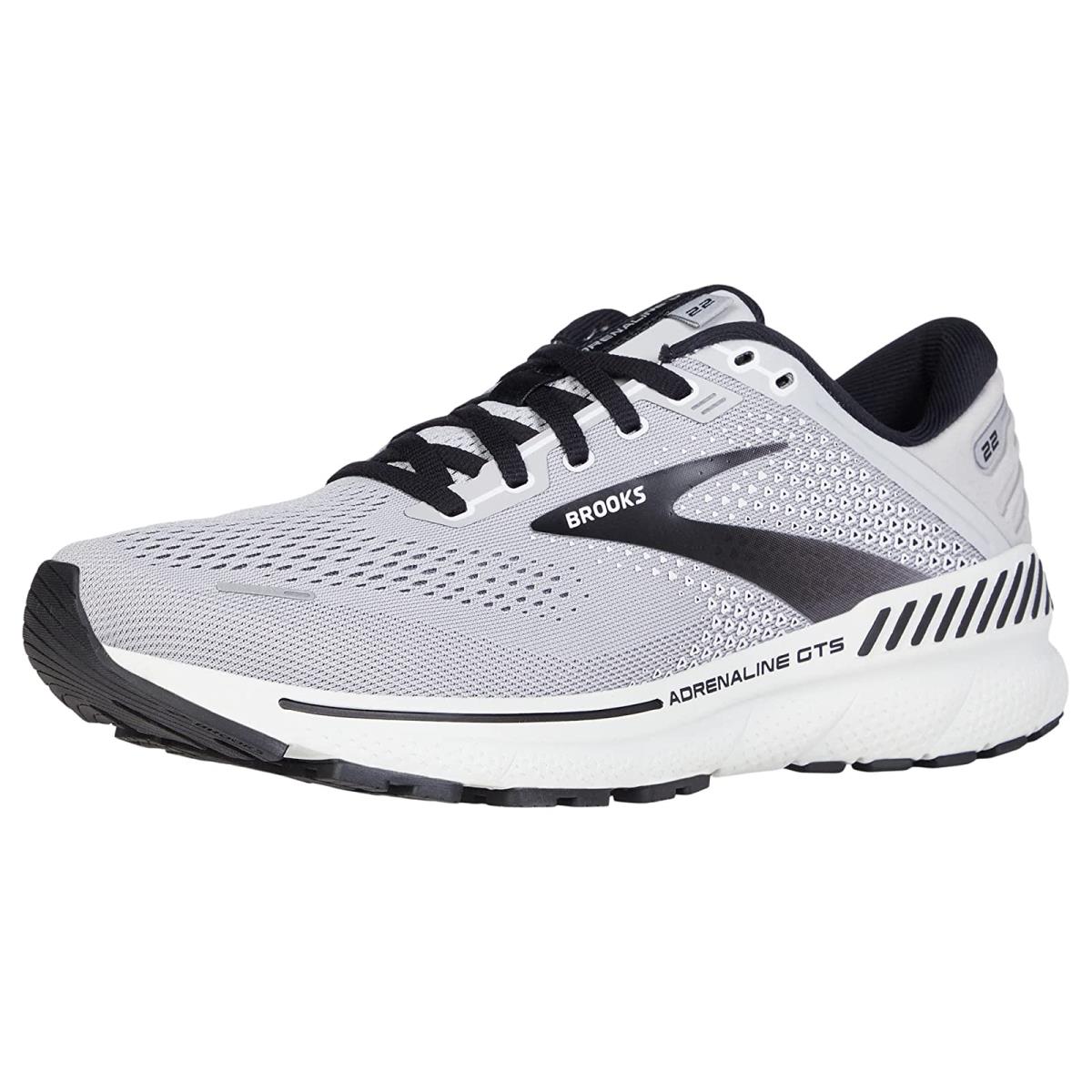 Man`s Sneakers Athletic Shoes Brooks Single Shoe - Adrenaline Gts 22 Alloy/Grey/Black
