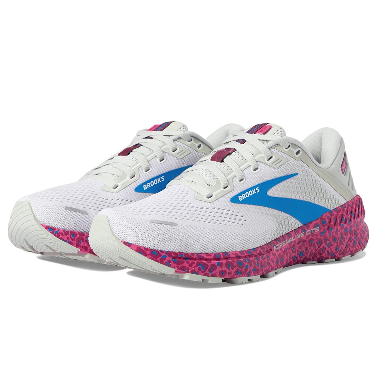 Woman`s Sneakers Athletic Shoes Brooks Adrenaline Gts 22 White/Oyster/Brilliant