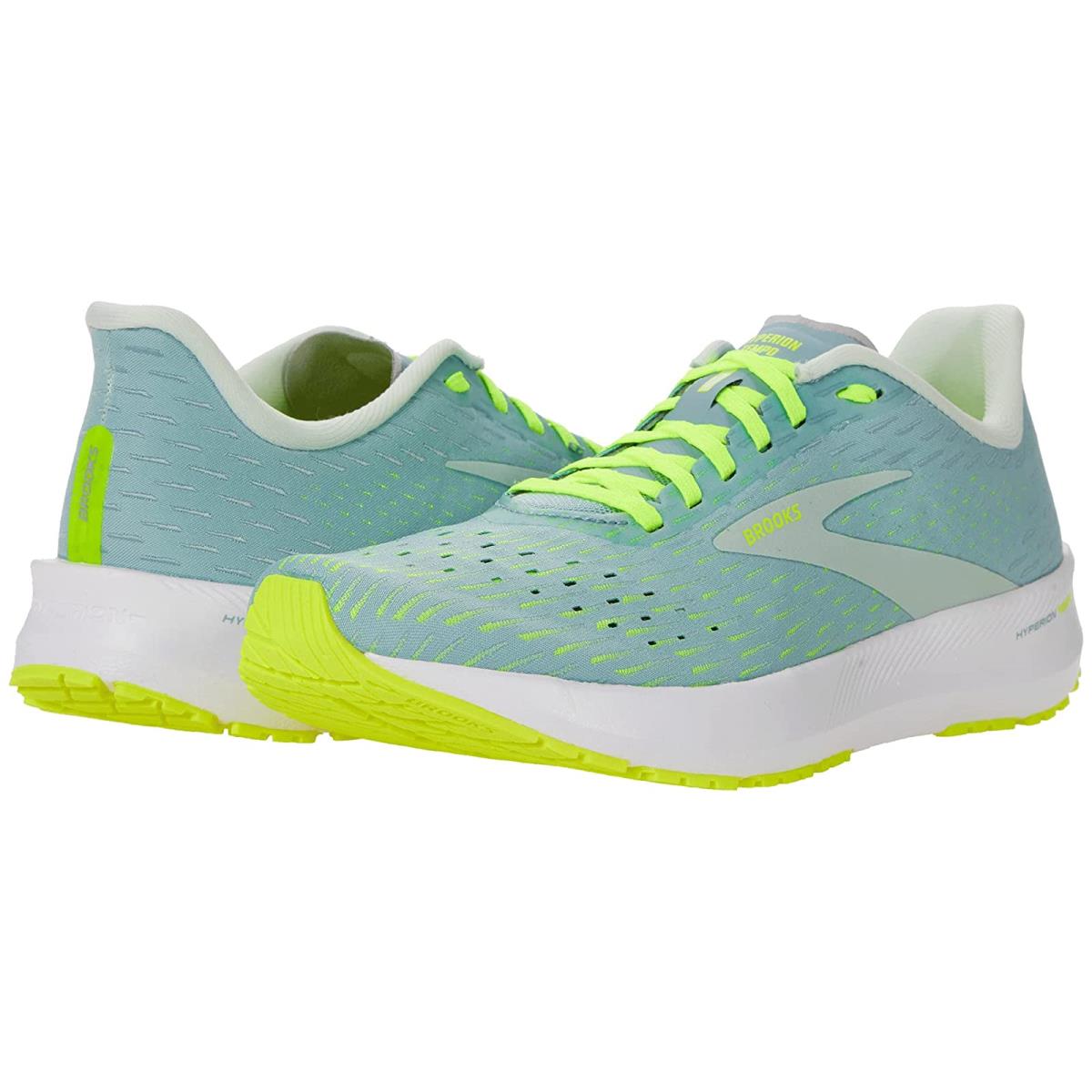 Woman`s Sneakers Athletic Shoes Brooks Hyperion Tempo Blue/Aqua/Nightlife