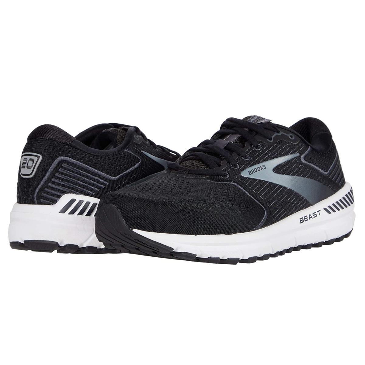 Man`s Sneakers Athletic Shoes Brooks Beast `20 Black/Ebony/Grey