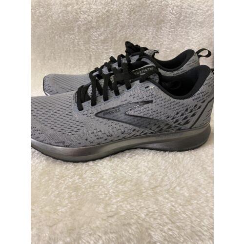 Brooks Levitate 5 Men`s Gray Road Running Shoes Size 9.5