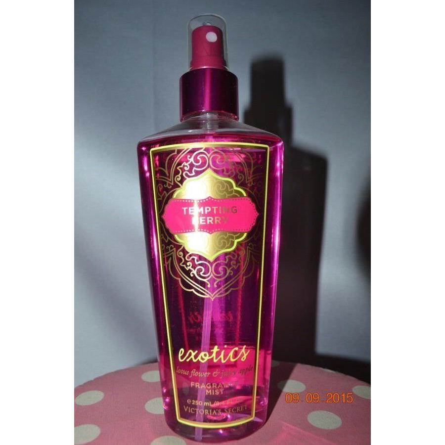 Victorias Secret Exotics Tempting Berry Fragrance Mist 8.4 fl oz Full Size