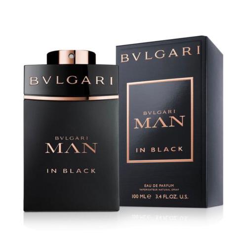 Bvlgari Man In Black by Bvlgari 3.4 Fl.Oz/100mL Edp Spray - Box