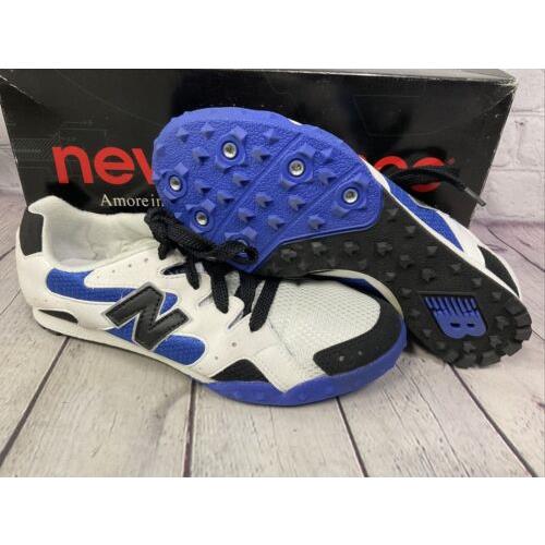 New Balance RX700WT Mens Athletic Shoes Size 6 White Blue New with Box