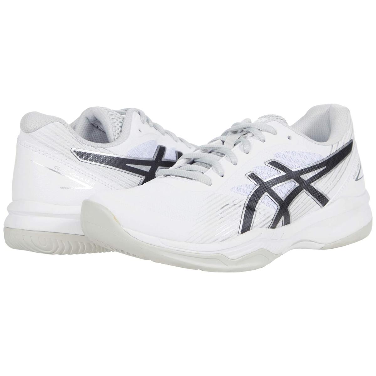 Woman`s Sneakers Athletic Shoes Asics Gel-game 8 White/Black