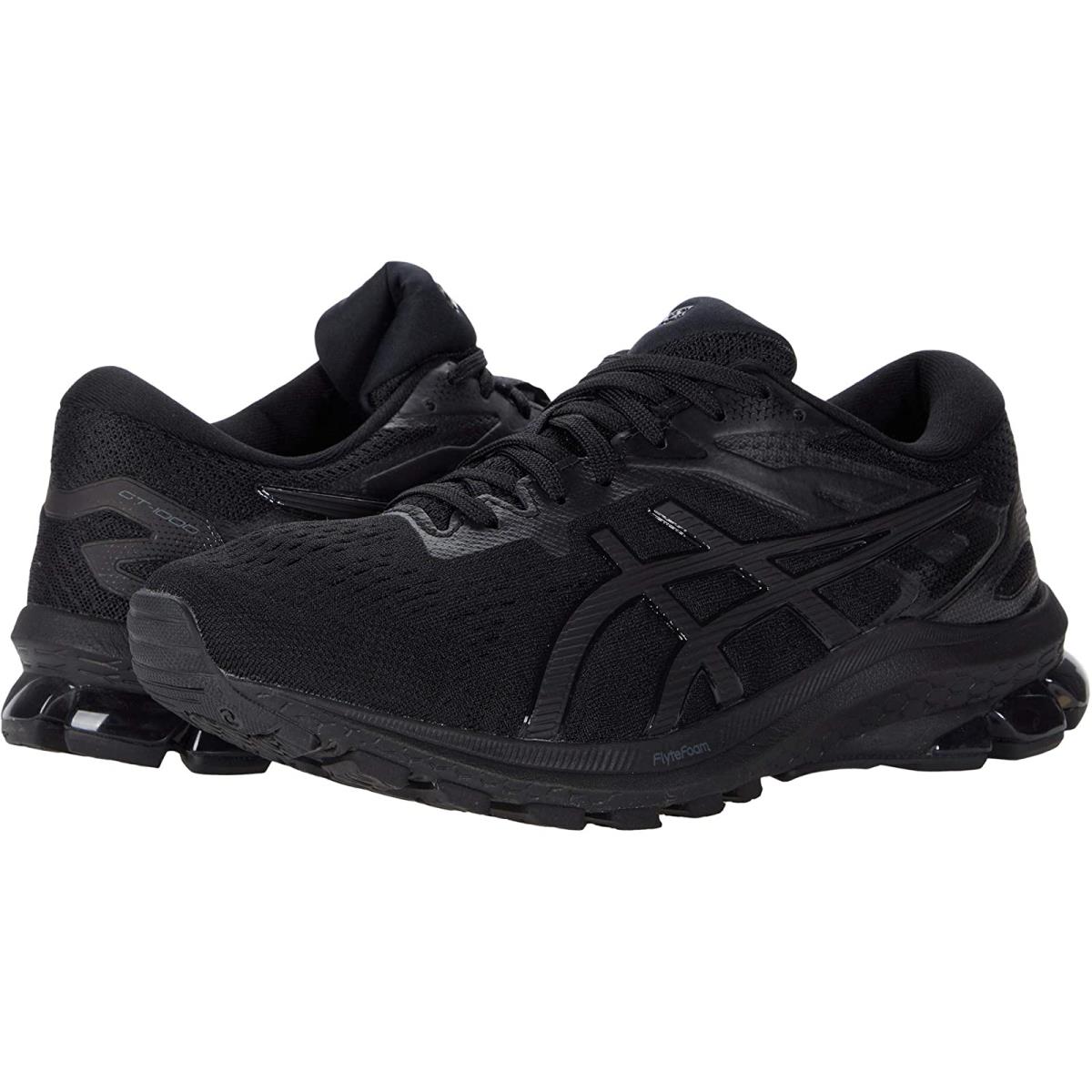Woman`s Sneakers Athletic Shoes Asics GT-1000 10 Black/Black