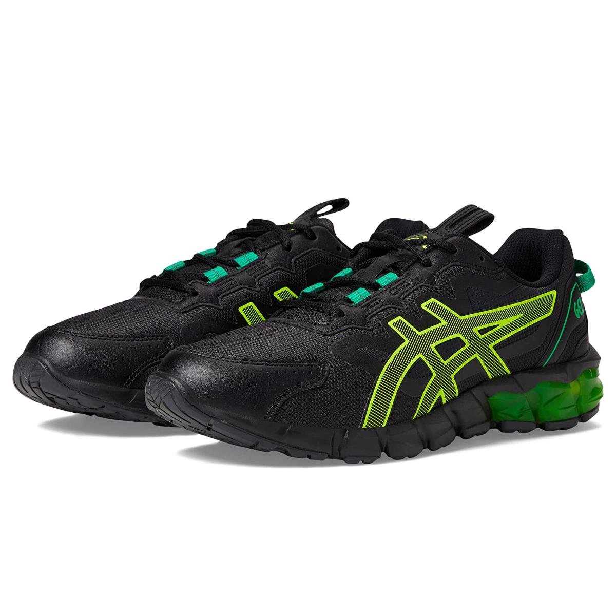 Man`s Sneakers Athletic Shoes Asics Gel-quantum 90 Black/Safety Yellow