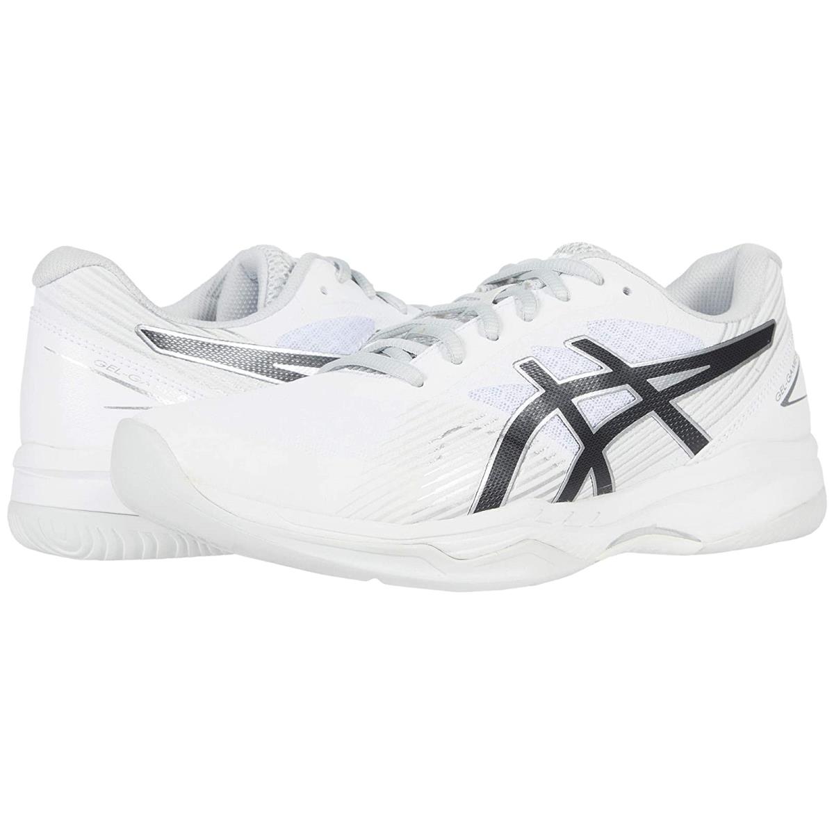 Man`s Sneakers Athletic Shoes Asics Gel-game 8 White/Black