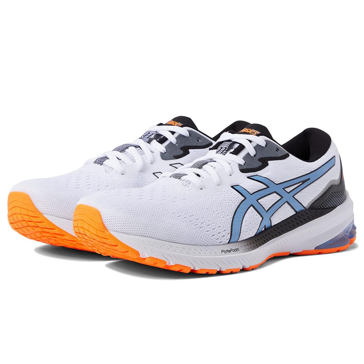 Man`s Sneakers Athletic Shoes Asics GT-1000 11 White/Blue Harmony