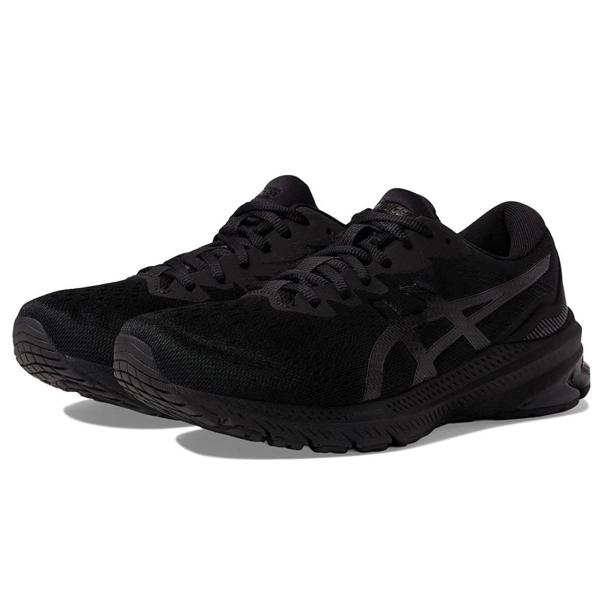 Woman`s Sneakers Athletic Shoes Asics GT-1000 11 Black/Black