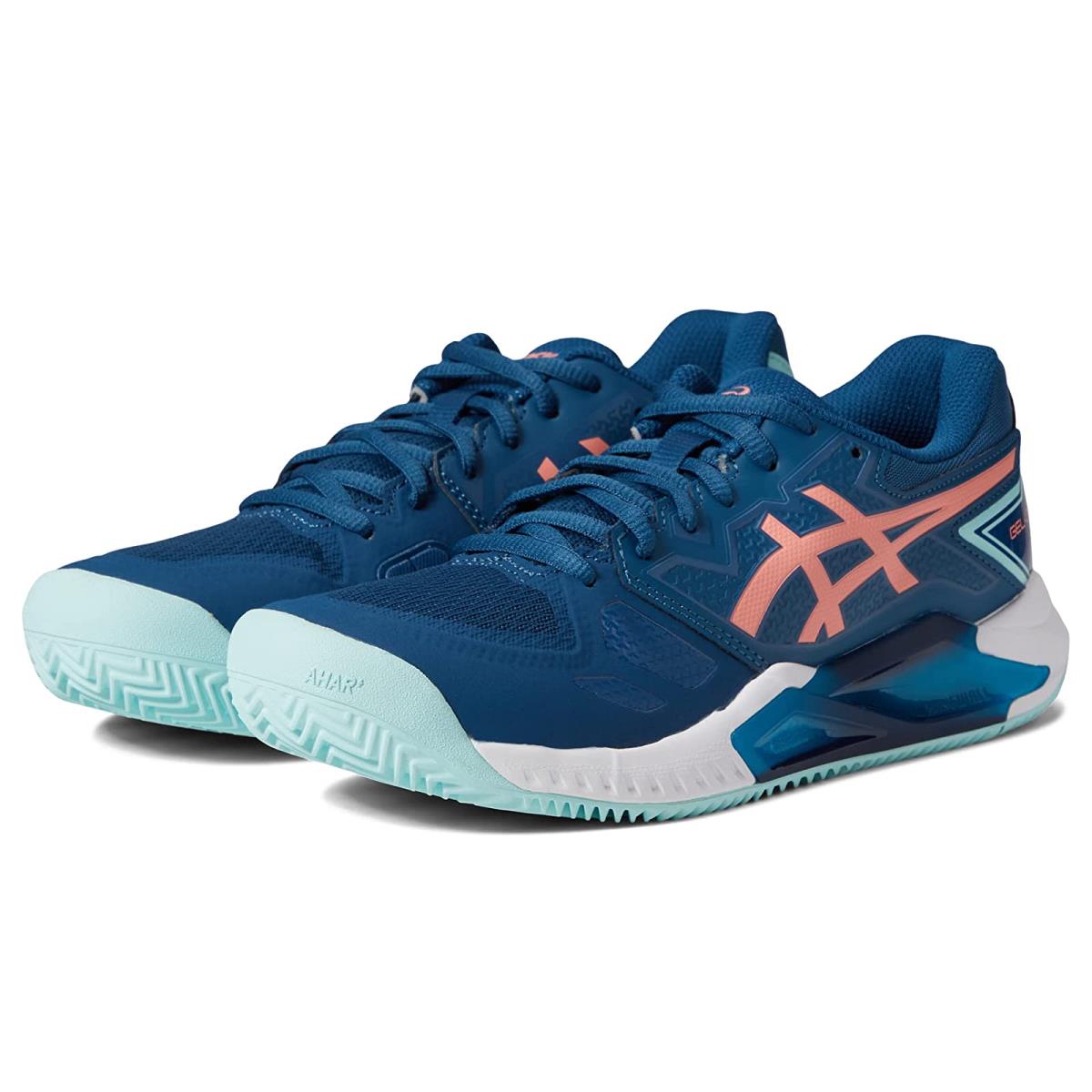 Woman`s Sneakers Athletic Shoes Asics Gel-challenger 13 Clay Light Indigo/Guava