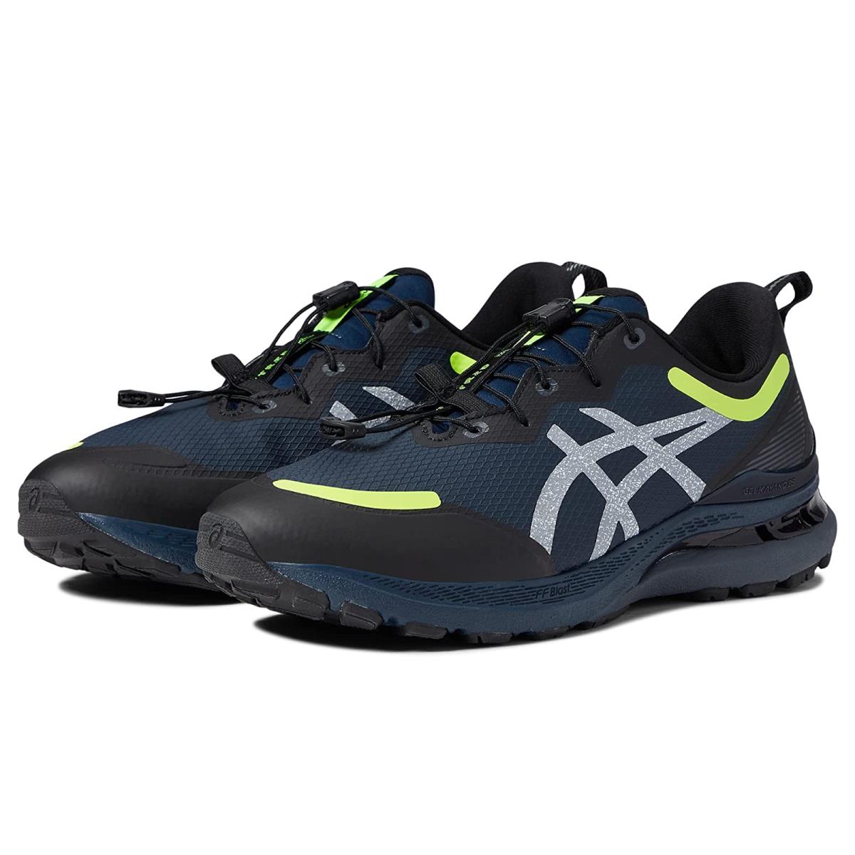 Man`s Sneakers Athletic Shoes Asics Gel-kayano 28 Awl French Blue/Safety Yellow
