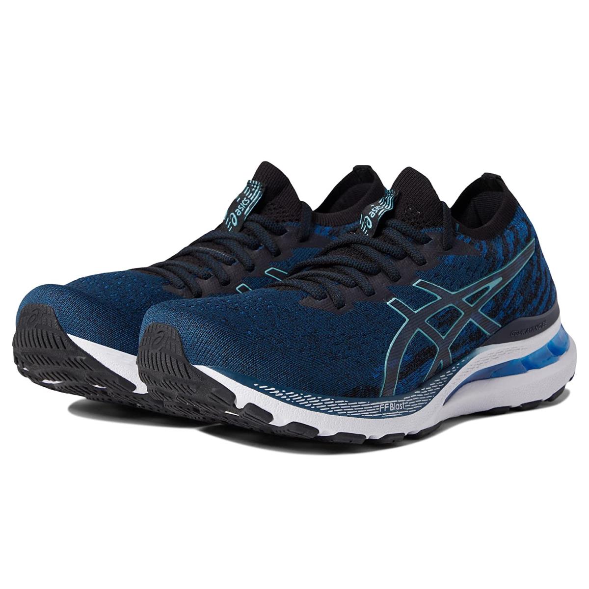 Man`s Sneakers Athletic Shoes Asics Gel-kayano 28 Knit Mako Blue/Ice Mint