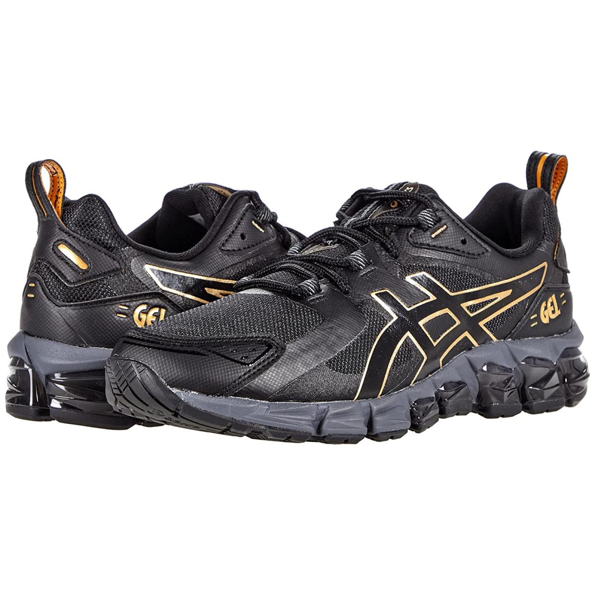 Man`s Sneakers Athletic Shoes Asics Gel-quantum 180 Black/Pure Gold 1