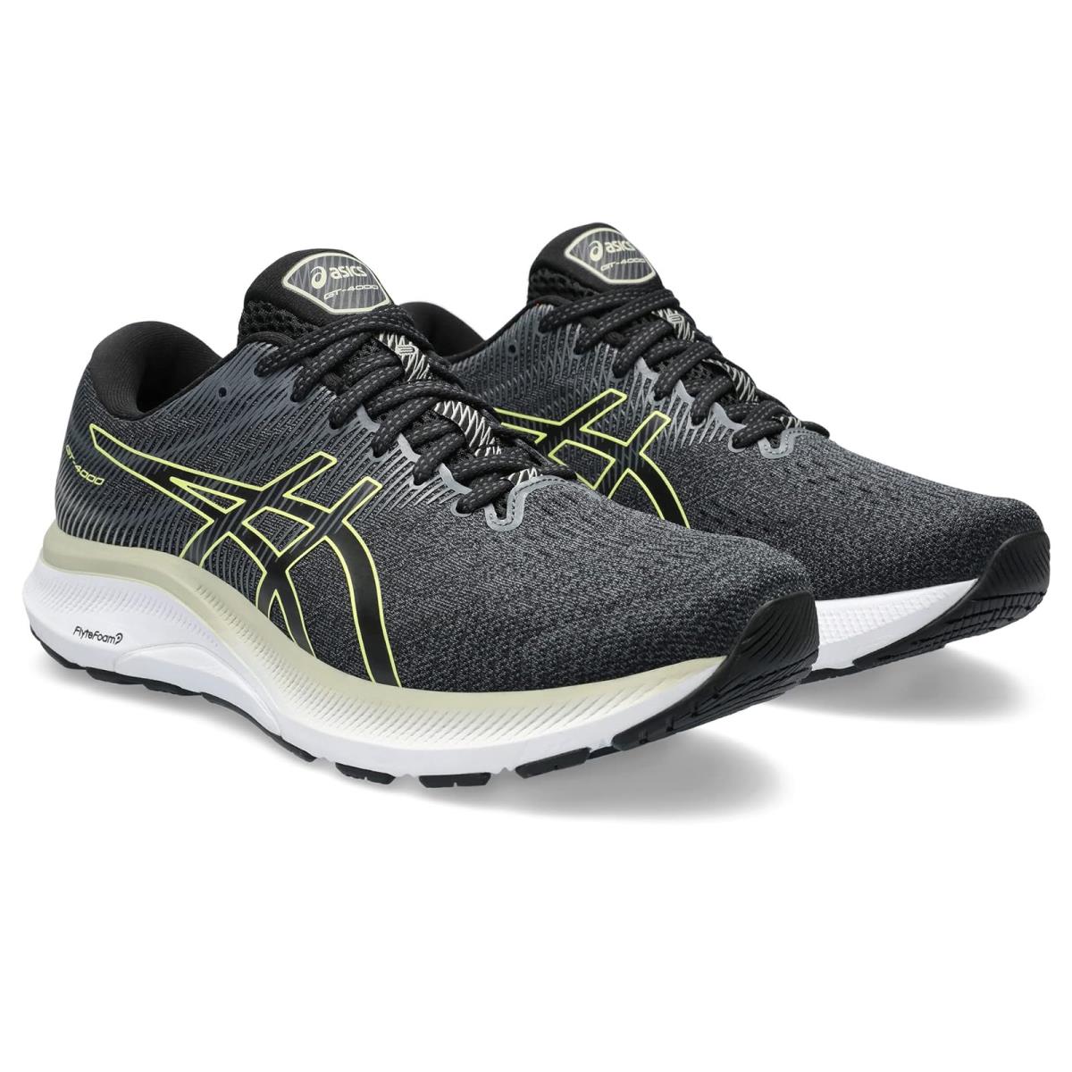 Man`s Sneakers Athletic Shoes Asics GT-4000 3 Black/Glow Yellow