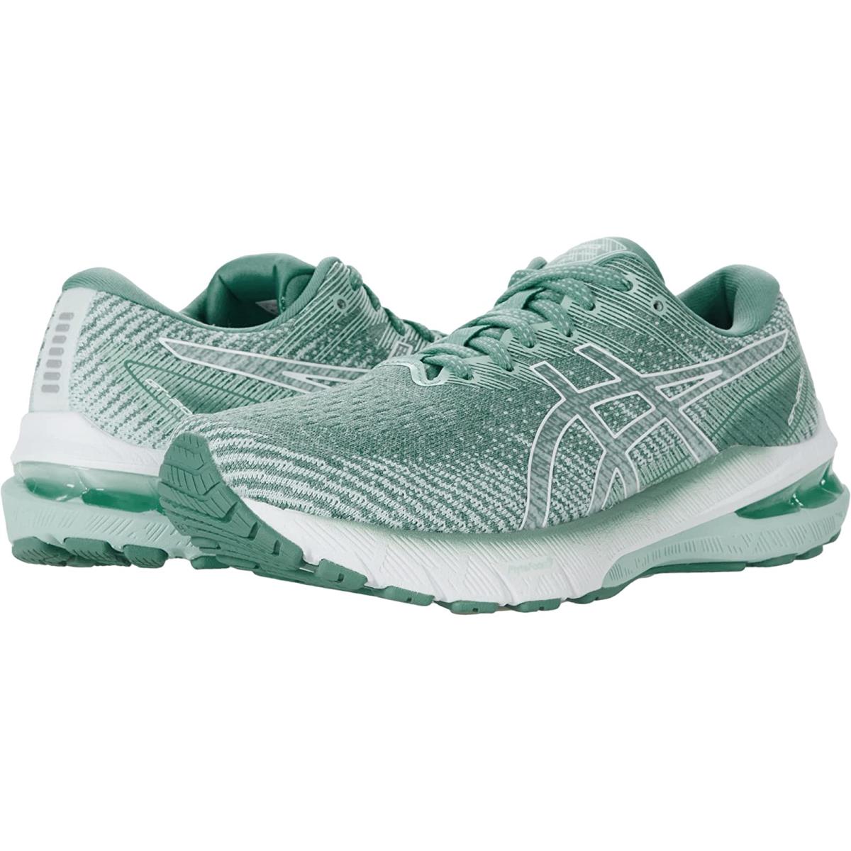 Woman`s Sneakers Athletic Shoes Asics GT-2000 10 Sage/White