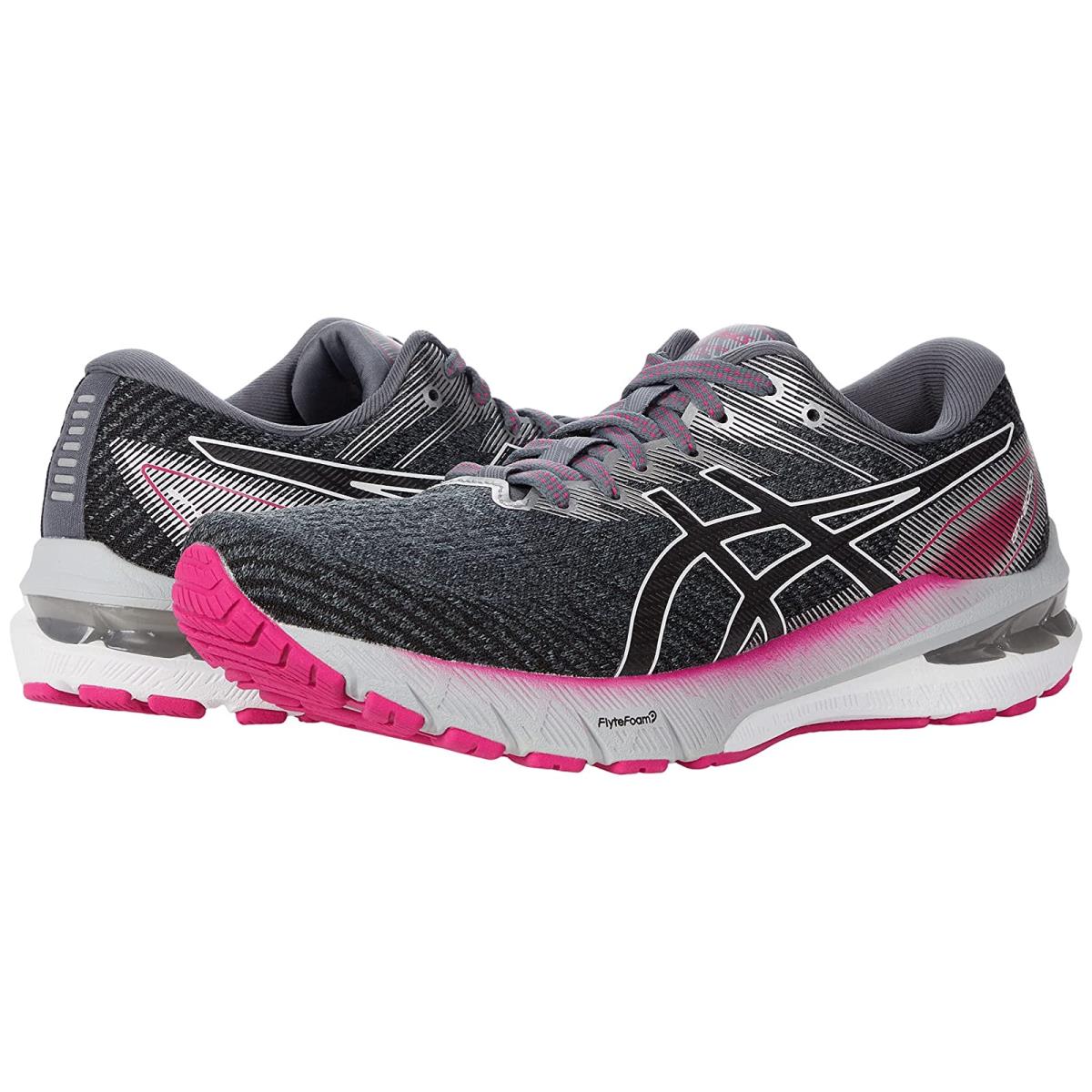 Woman`s Sneakers Athletic Shoes Asics GT-2000 10 Sheet Rock/Pink Rave