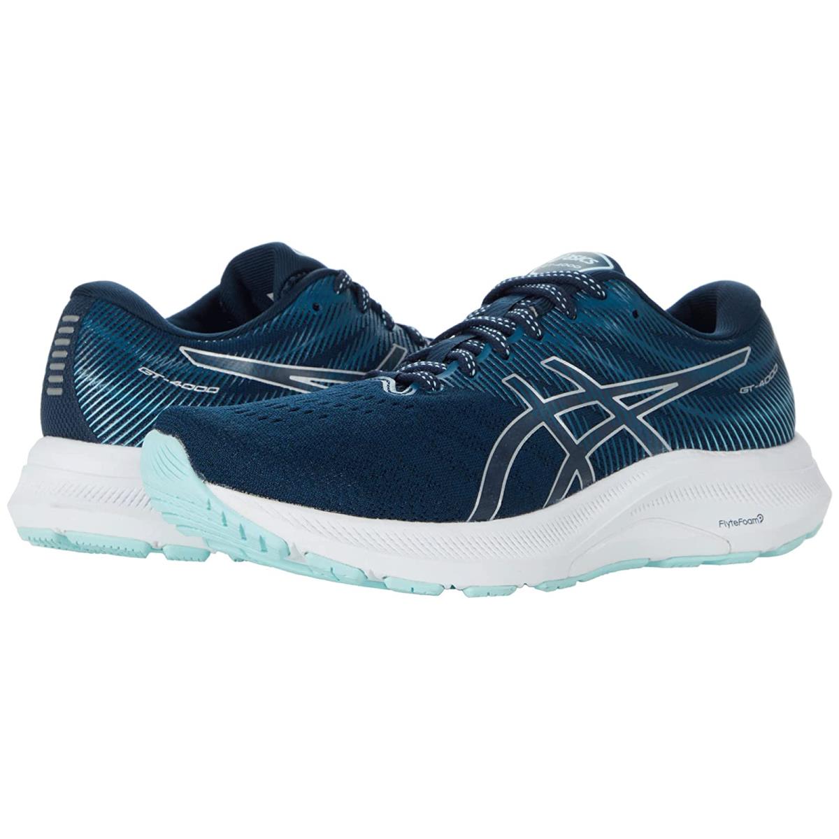 Woman`s Sneakers Athletic Shoes Asics GT-4000 3 French Blue/Pure Silver