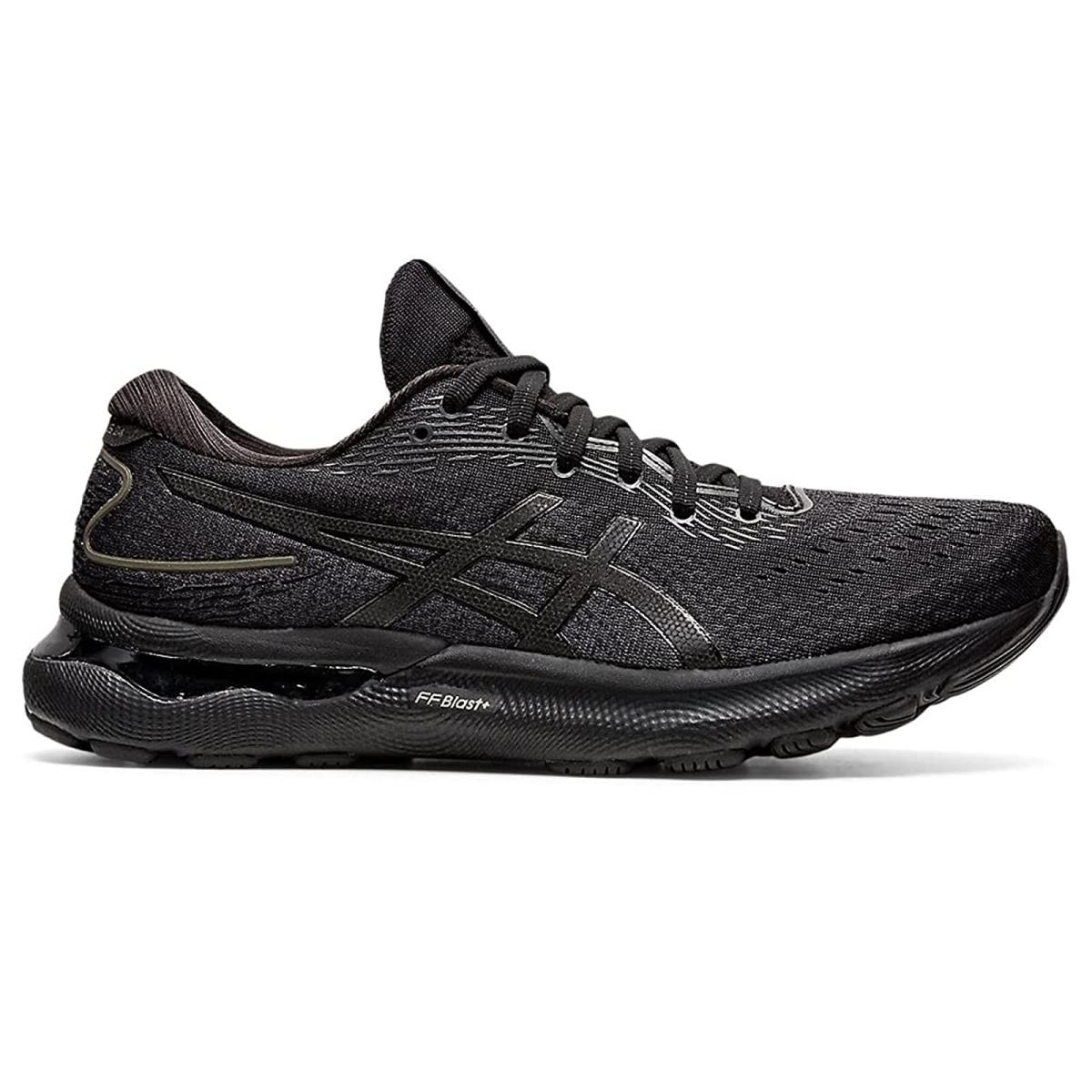 Man`s Sneakers Athletic Shoes Asics Gel-nimbus 24 Black/Black